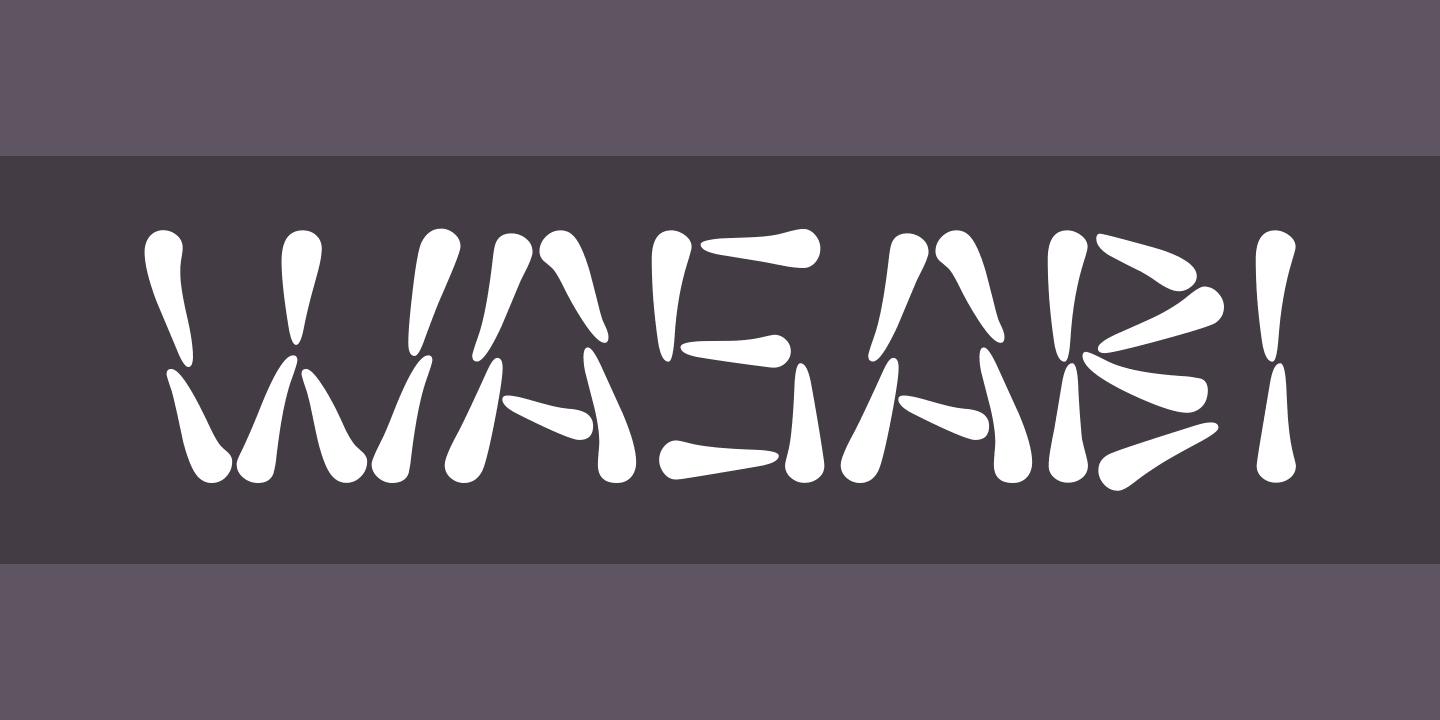 Wasabi Font